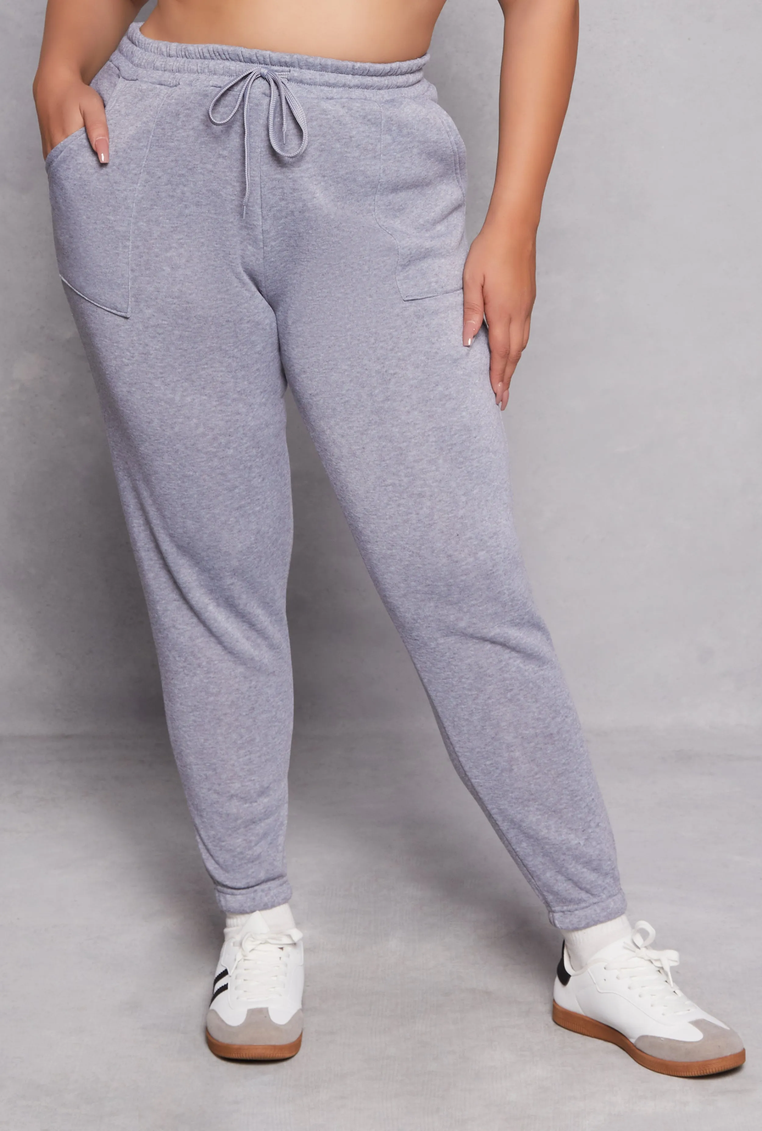 Plus Size Drawstring Pocket Sweatpants sold by Rainbow product image thumbnail 2