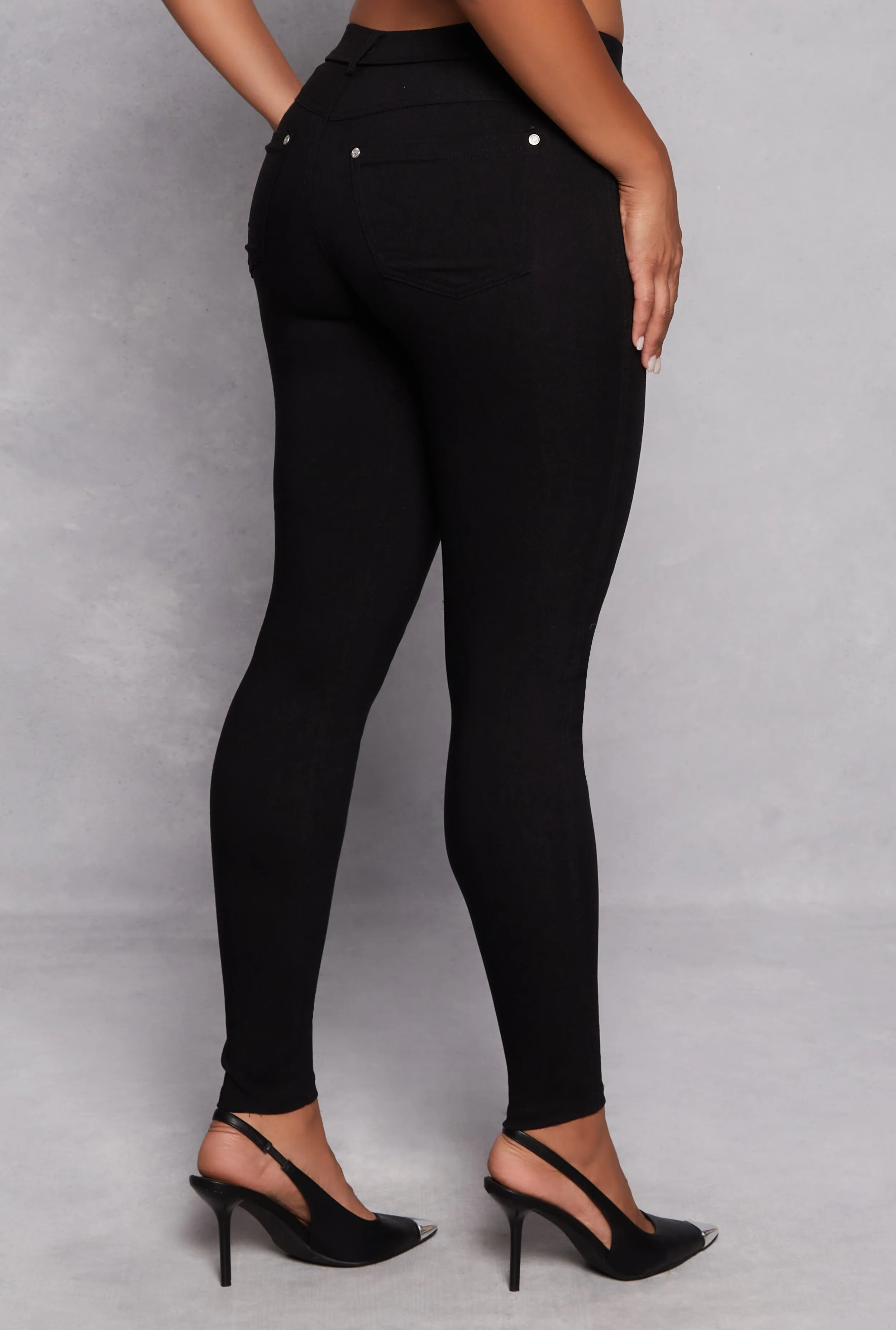 Hyper Stretch Zip Pocket Dress Pants sold by Rainbow product image thumbnail 3