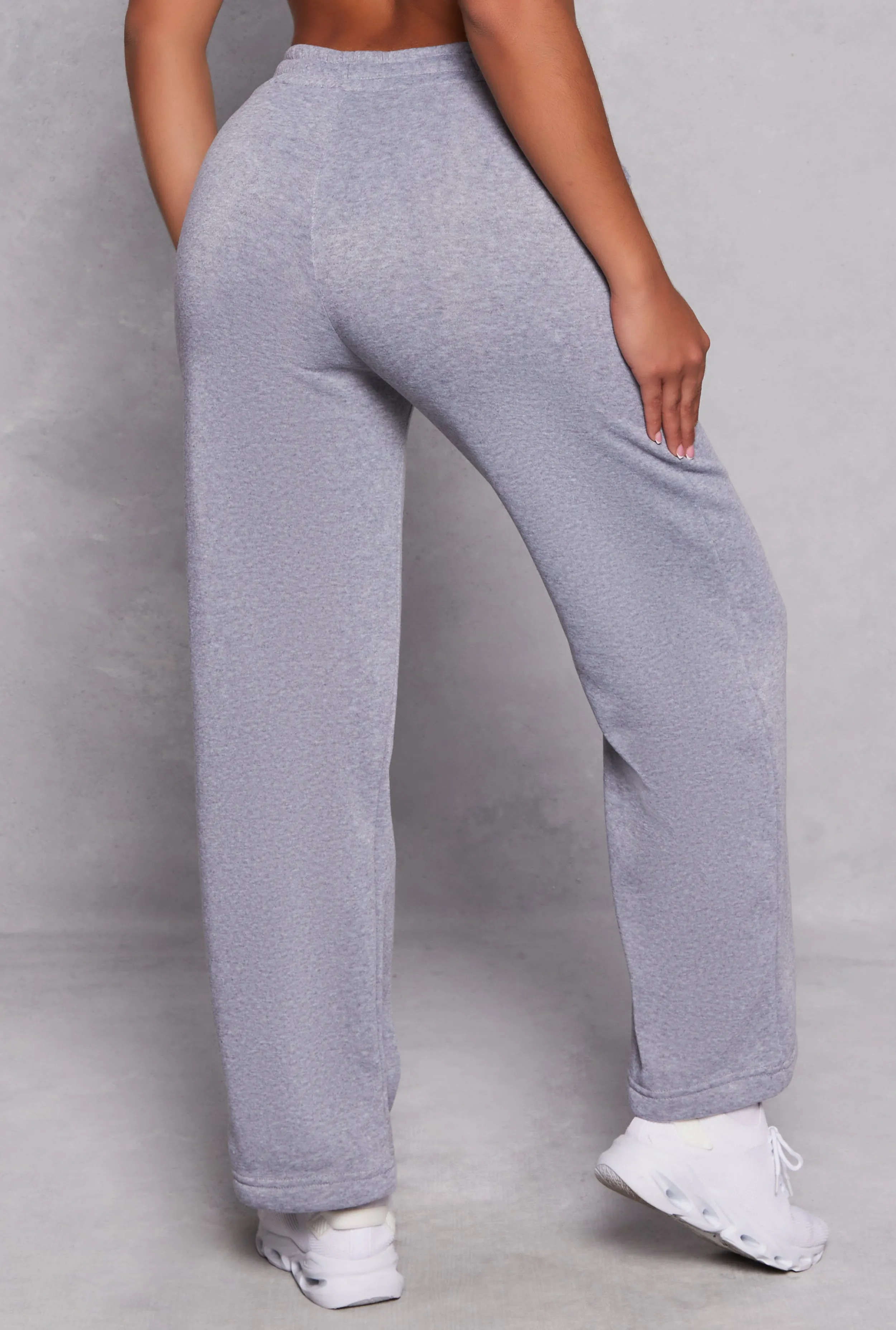 Fleece Wide Leg Sweatpants sold by Rainbow product image thumbnail 3