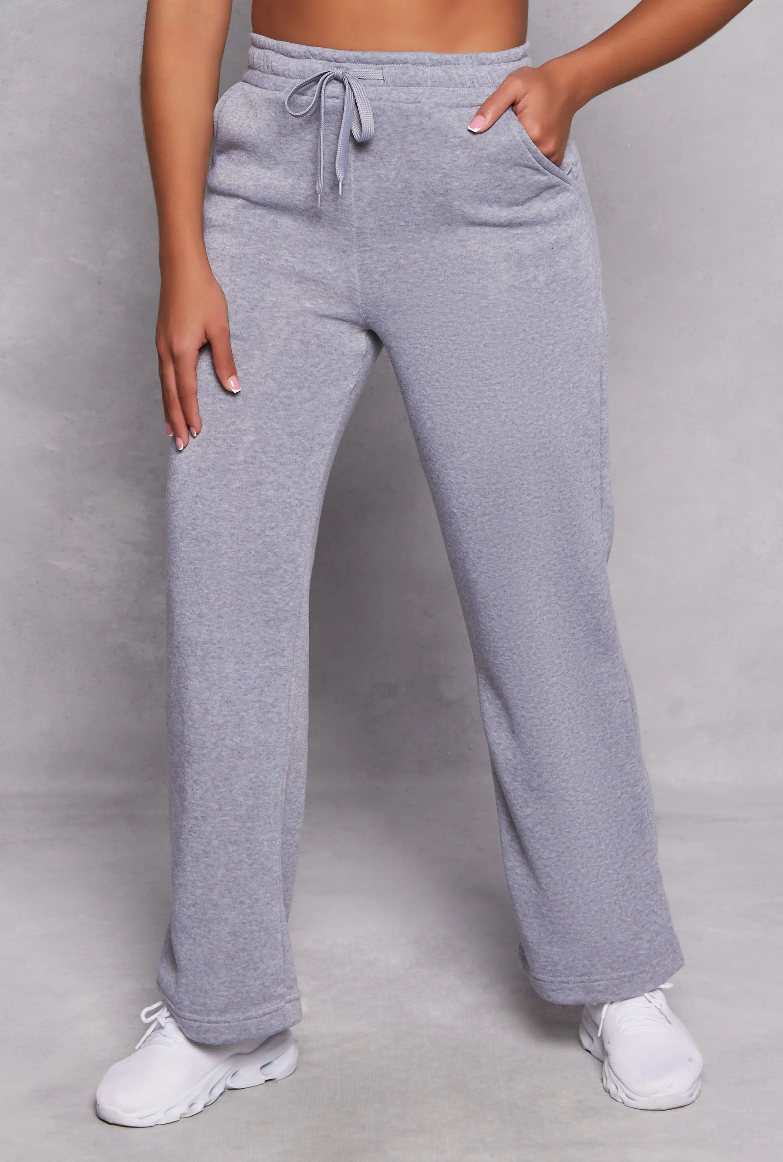 Fleece Wide Leg Sweatpants sold by Rainbow product image thumbnail 2