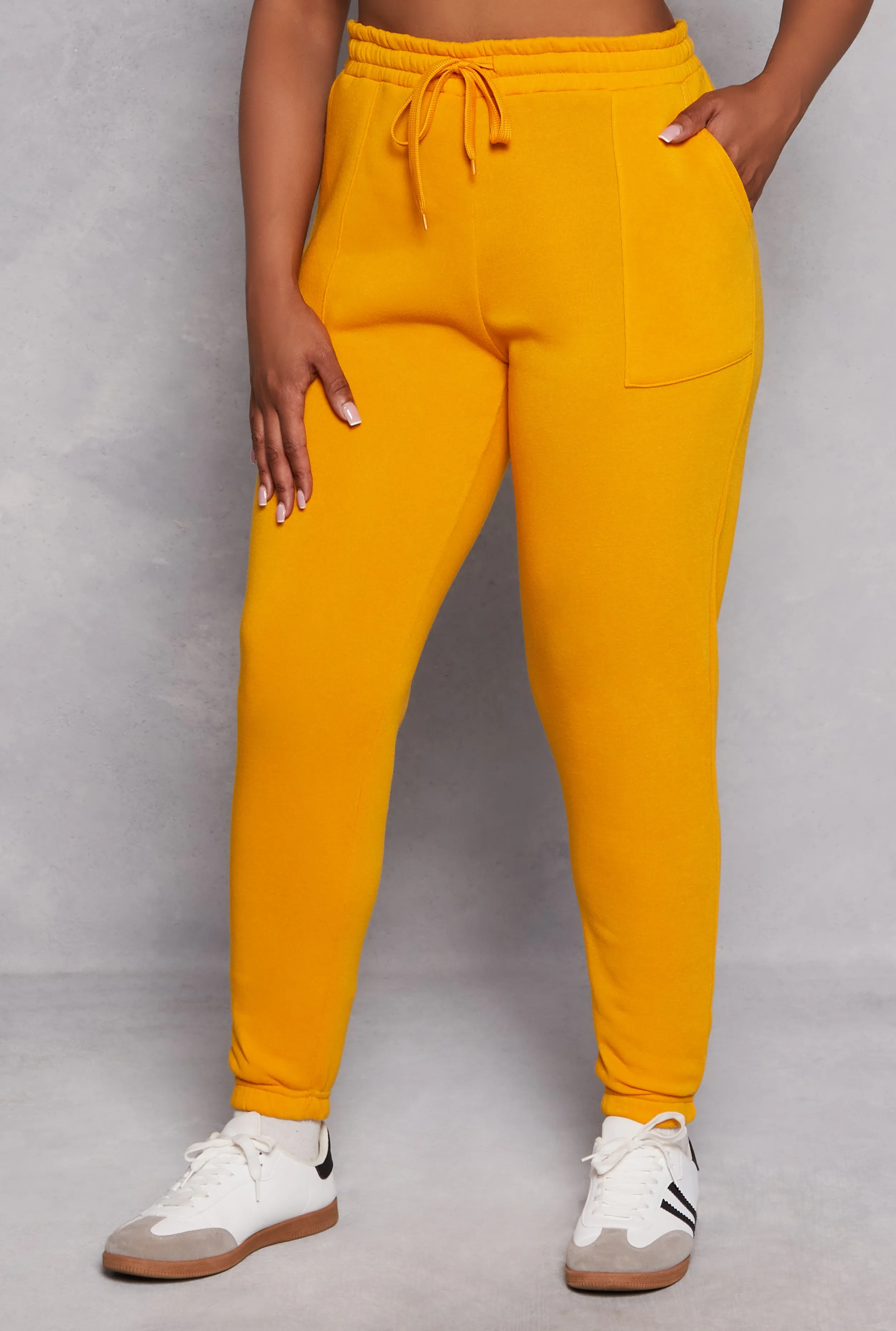 Plus Size Drawstring Pocket Sweatpants sold by Rainbow product image thumbnail 2