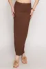 Almost Famous Textured Knit Maxi Pencil Skirt sold by Rainbow