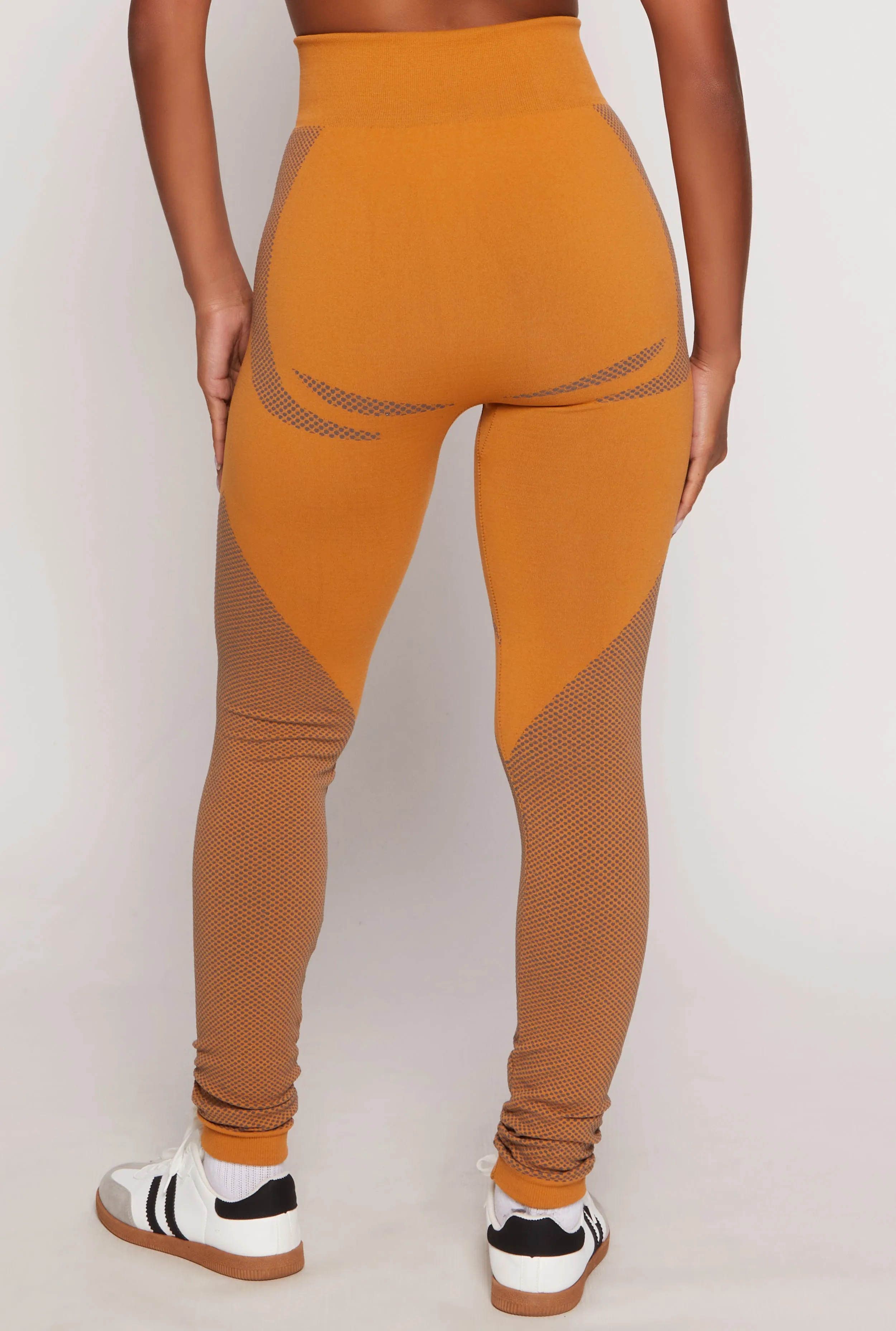 Seamless Color Block Leggings sold by Rainbow product image thumbnail 3