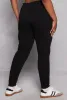 Plus Size Drawstring Pocket Sweatpants sold by Rainbow