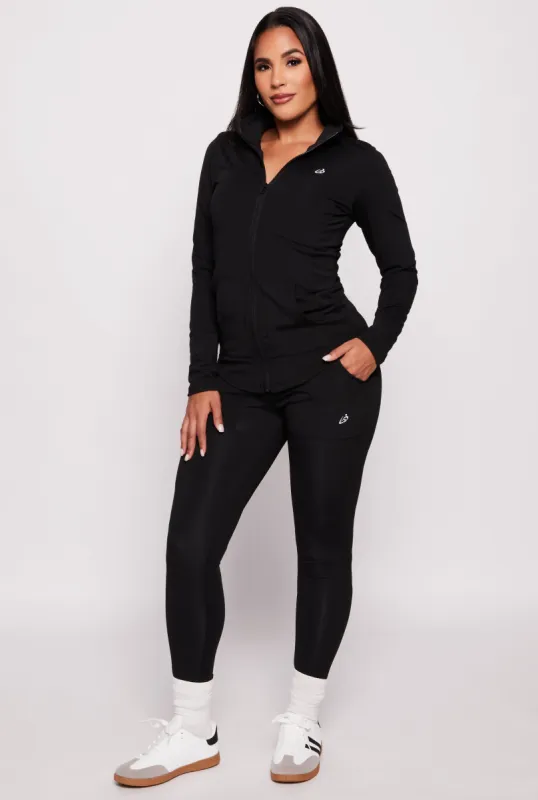Two Pocket High Waist Active Leggings sold by Rainbow
