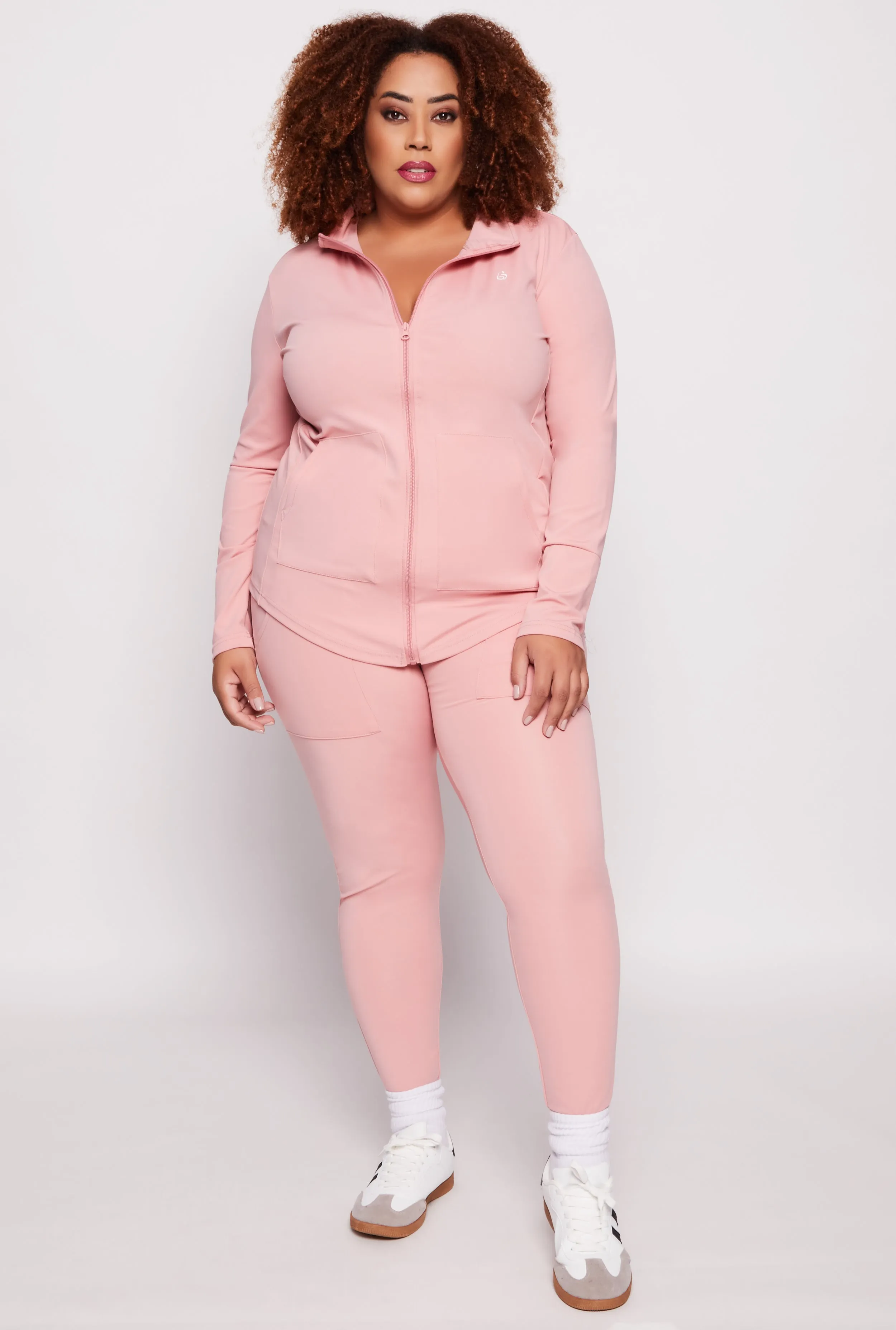 Plus Size High Waist Pocket Leggings sold by Rainbow