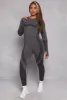 Seamless Color Block Long Sleeve Top sold by Rainbow