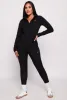 Zip Front Mock Neck Track Jacket sold by Rainbow