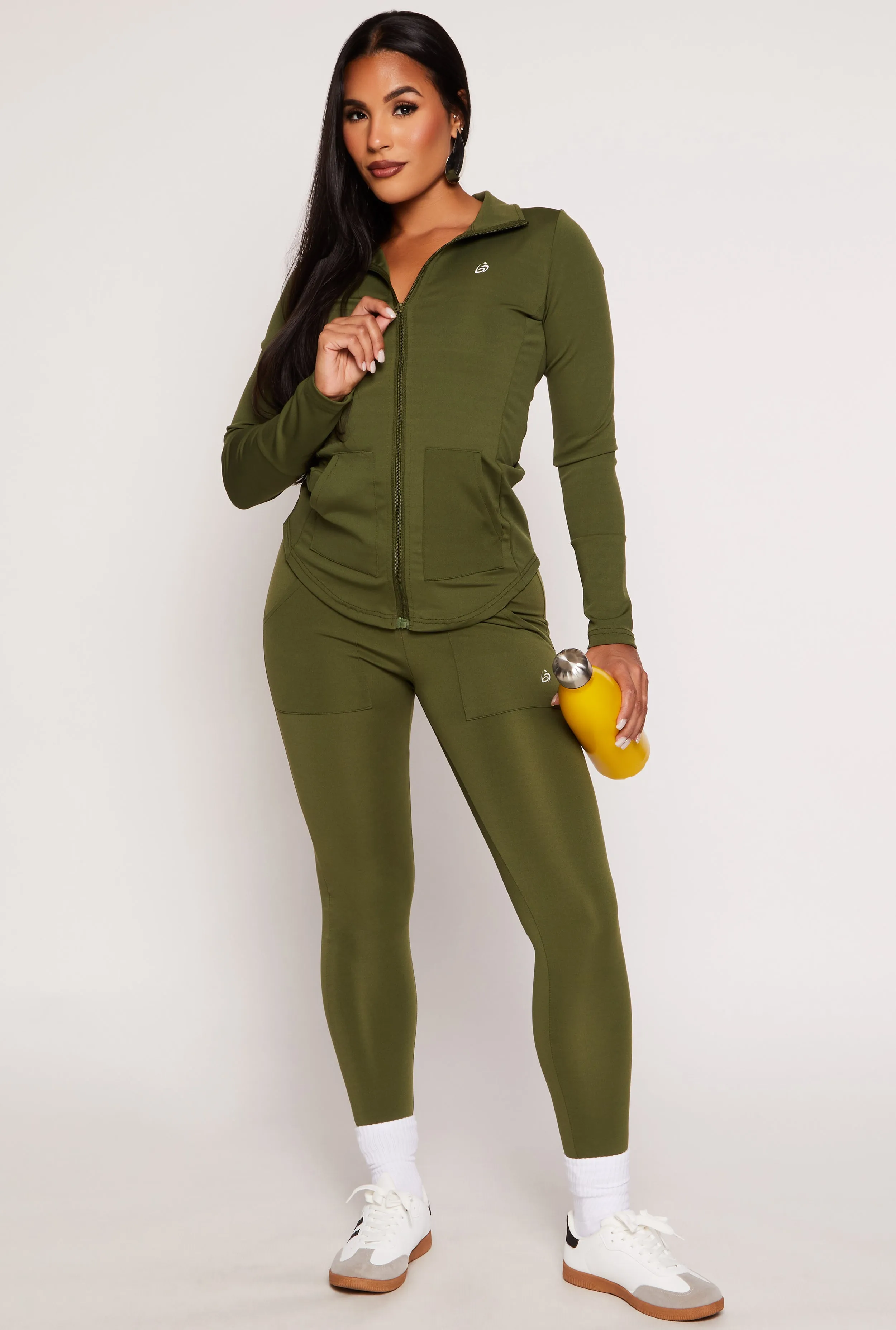 Two Pocket High Waist Active Leggings sold by Rainbow