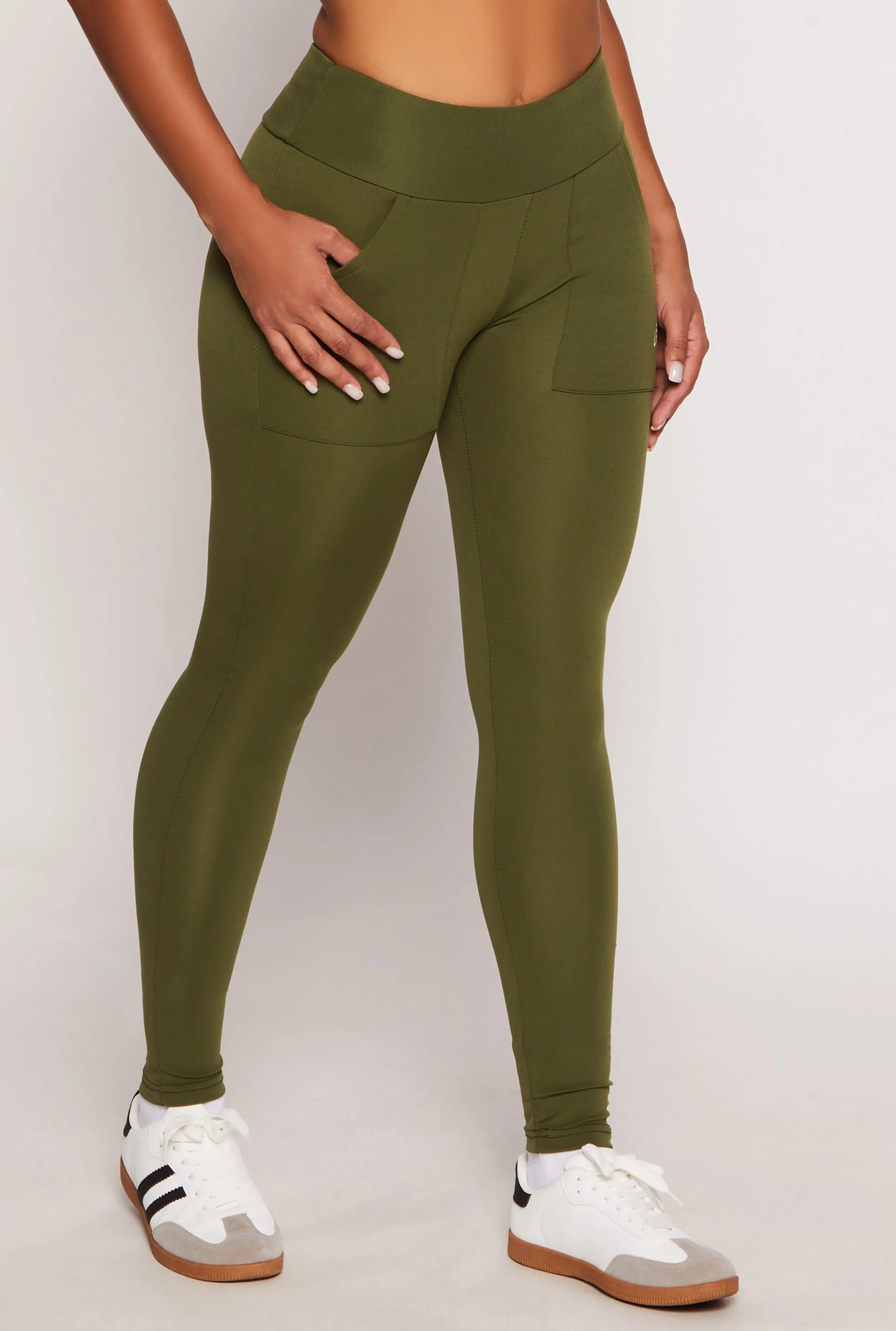 Two Pocket High Waist Active Leggings sold by Rainbow product image thumbnail 2