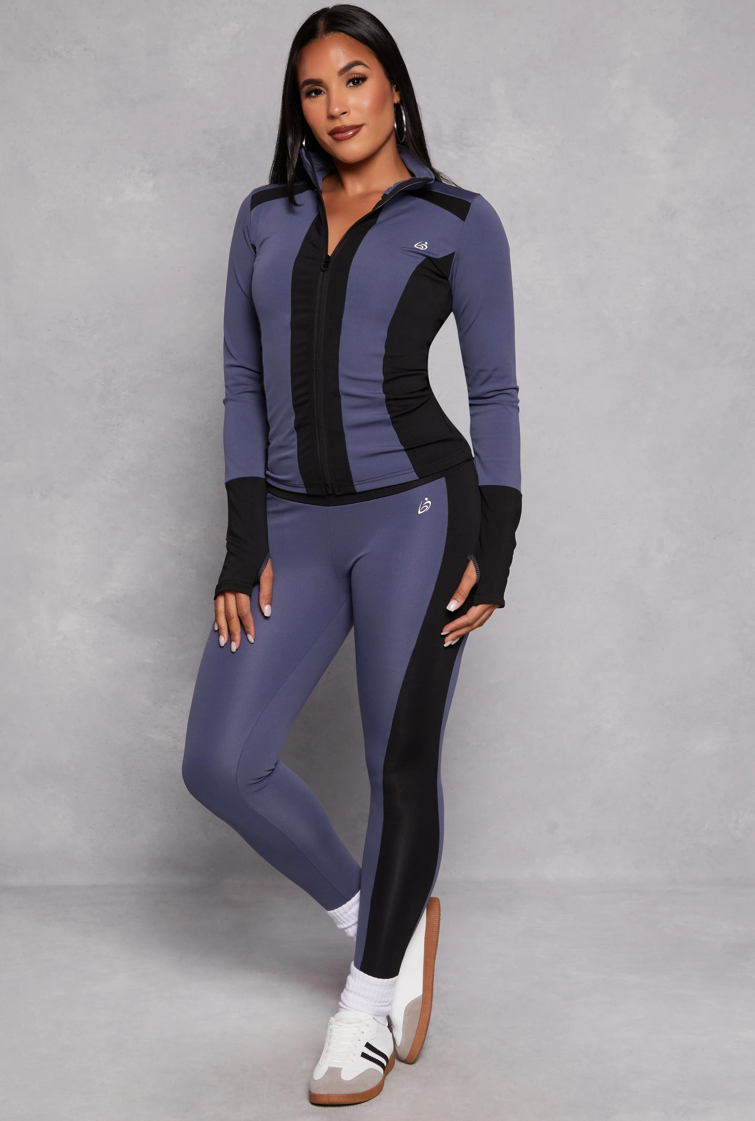 Color Block High Waisted Active Leggings sold by Rainbow