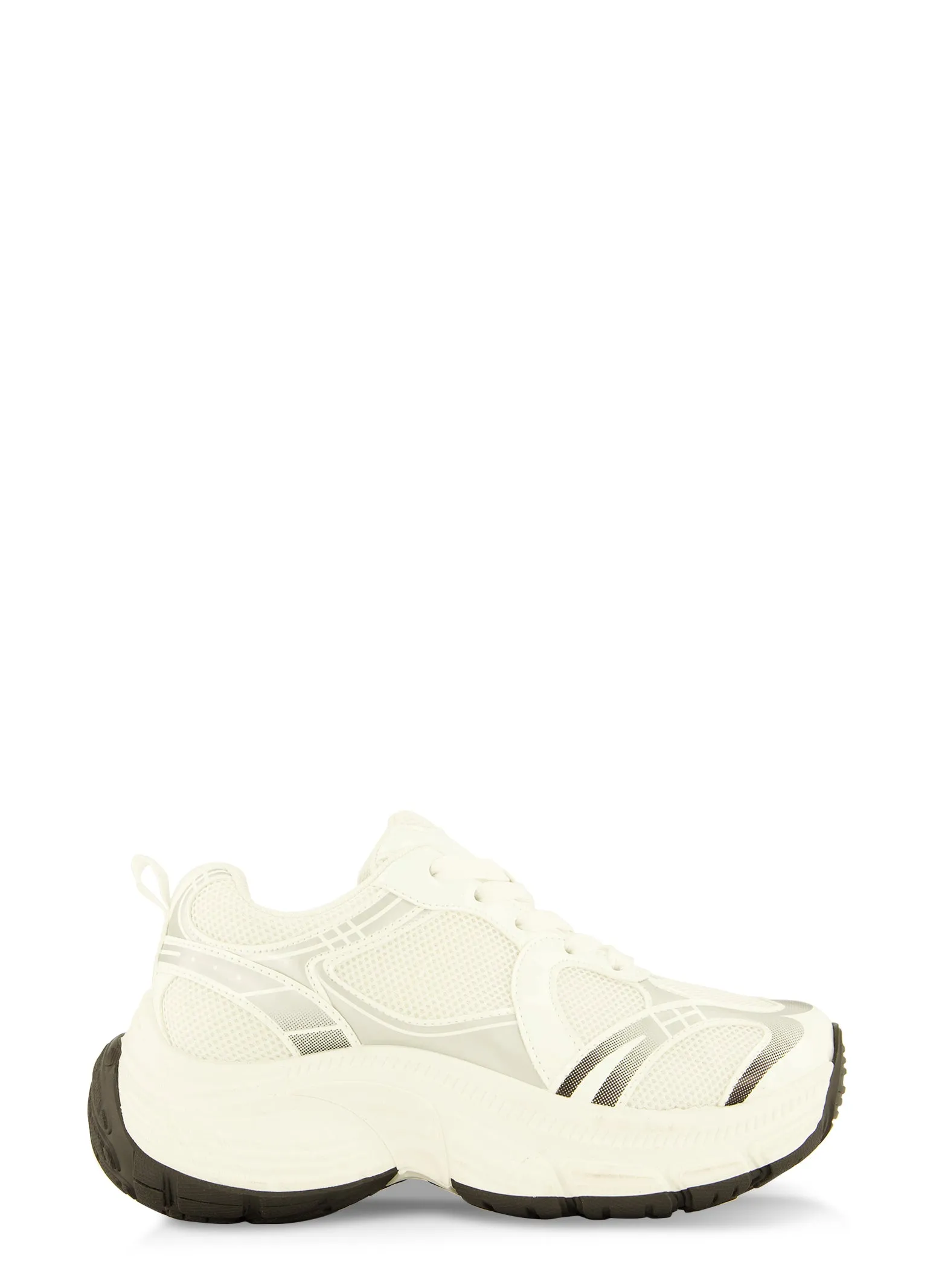 Chunky Sole Contrast Lace Up Sneakers sold by Rainbow product image thumbnail 2
