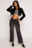 VIP High Waisted Straight Leg Cargo Jeans sold by Rainbow