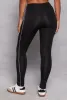 Contrast Piping High Waisted Active Leggings sold by Rainbow