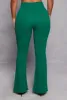 Crepe Knit High Waisted Flare Pants sold by Rainbow