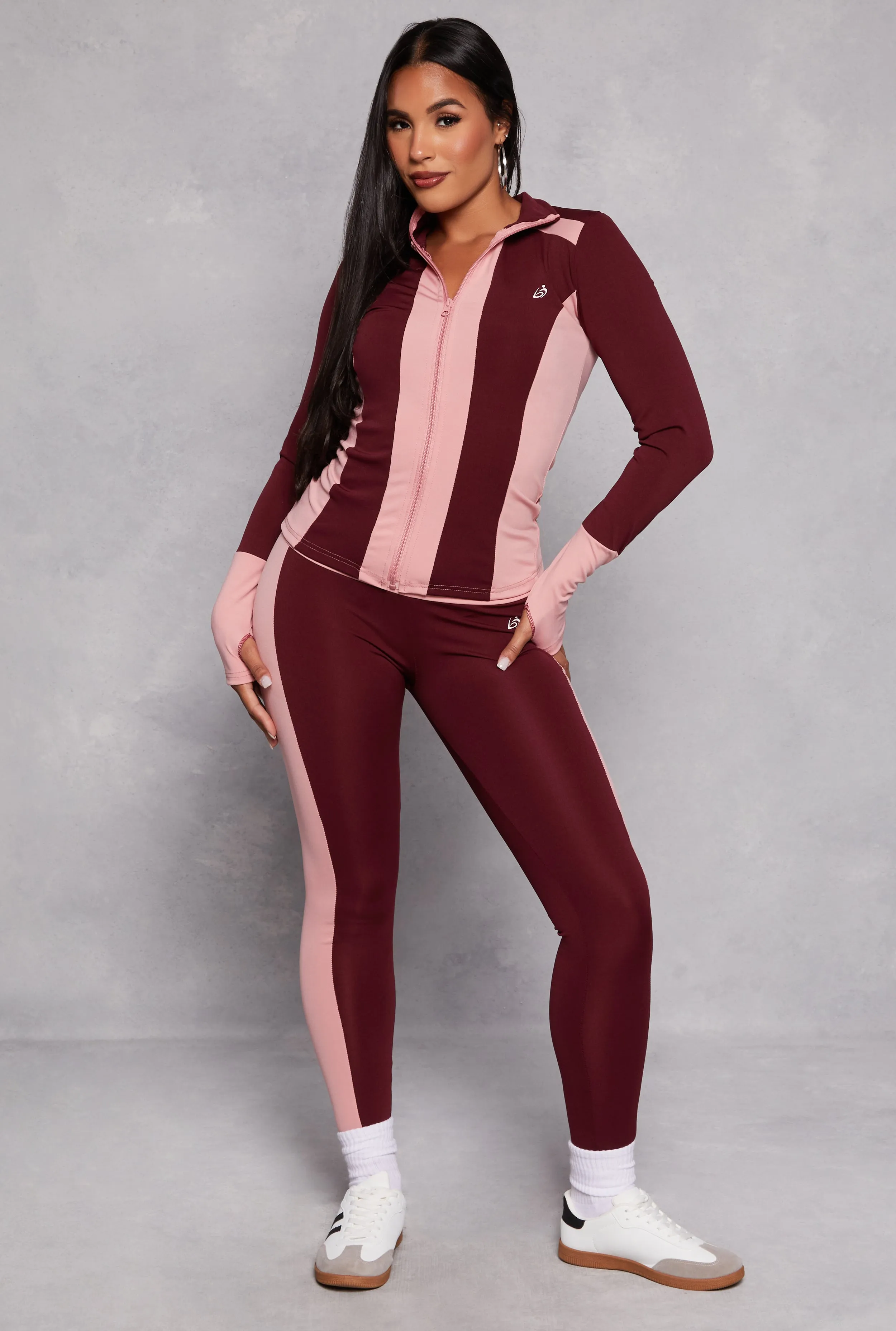 Color Block High Waisted Active Leggings sold by Rainbow