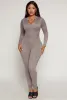 Zip Front Long Sleeve Catsuit sold by Rainbow