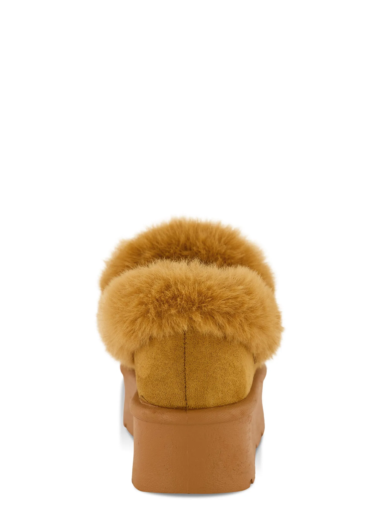 Faux Fur Lined Layered Chain Platform Boots sold by Rainbow product image thumbnail 3