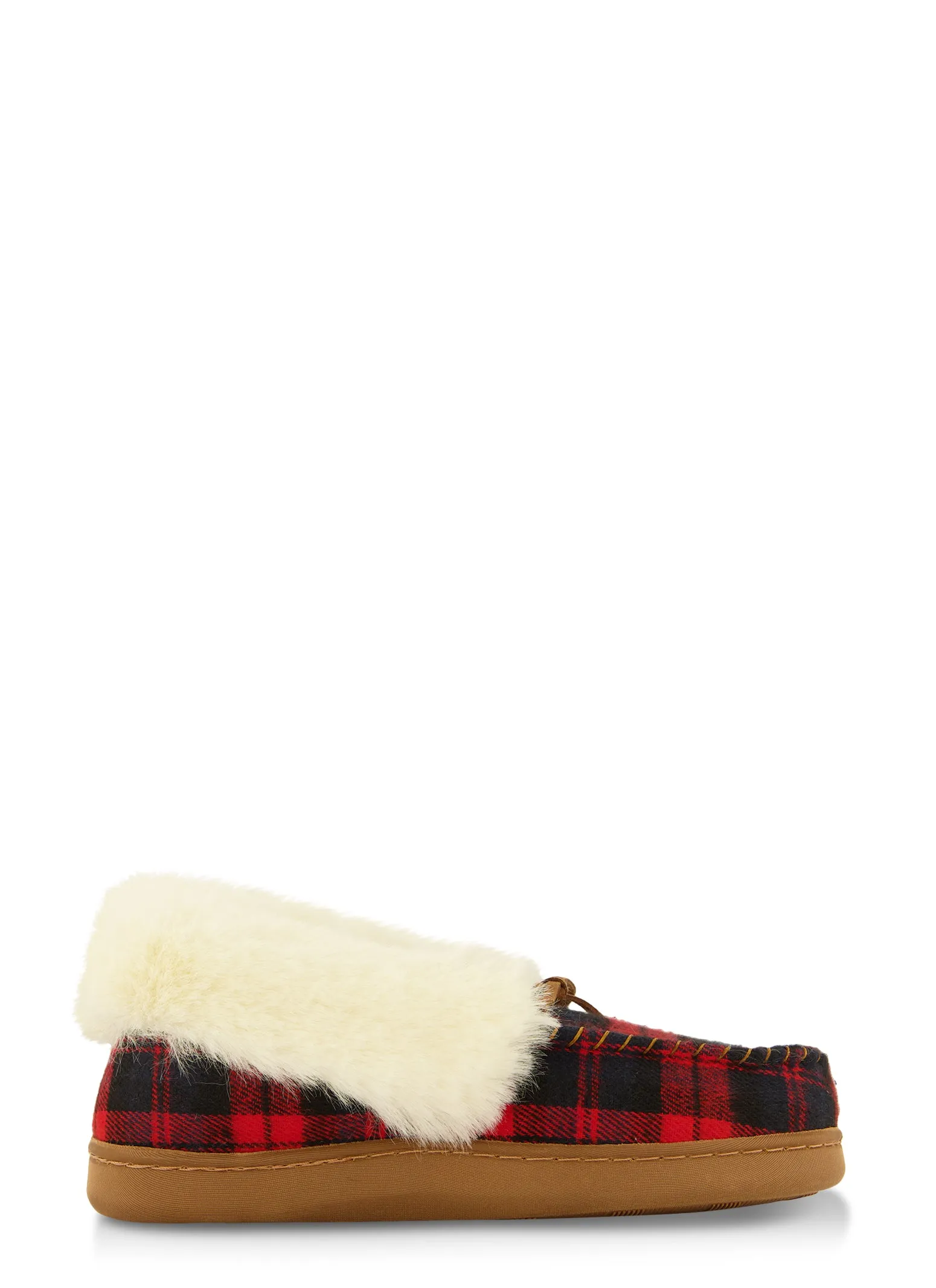 Faux Fur Lined Moccasin Slippers sold by Rainbow product image thumbnail 2
