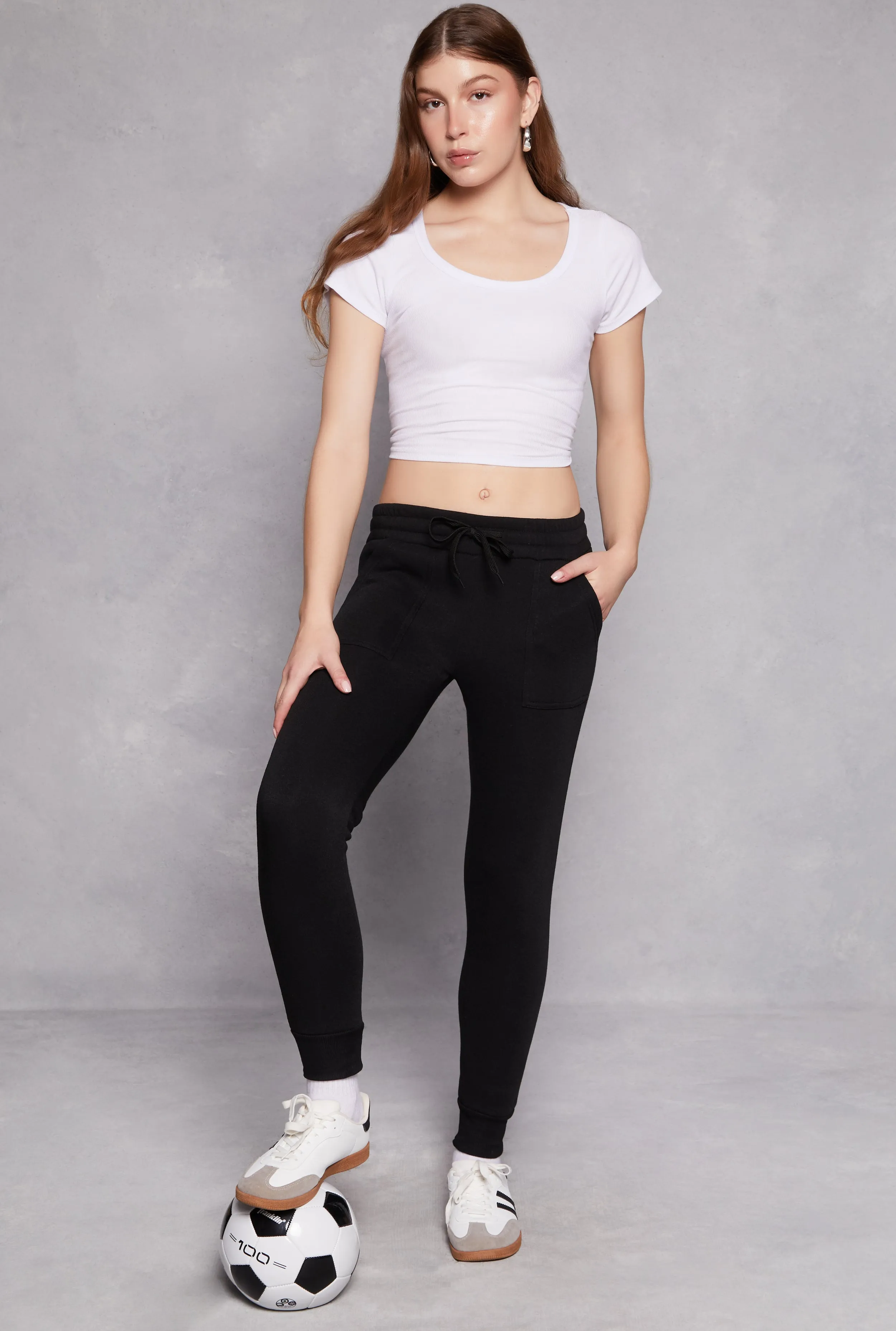 Fleece Pocket Joggers sold by Rainbow