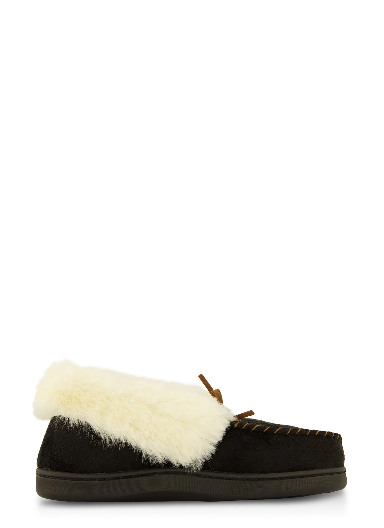 Faux Fur Lined Moccasin Slippers sold by Rainbow product image thumbnail 2