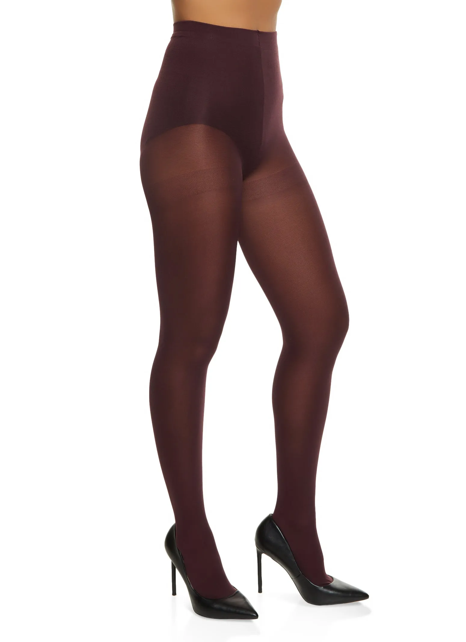 Opaque High Waisted Tights sold by Rainbow