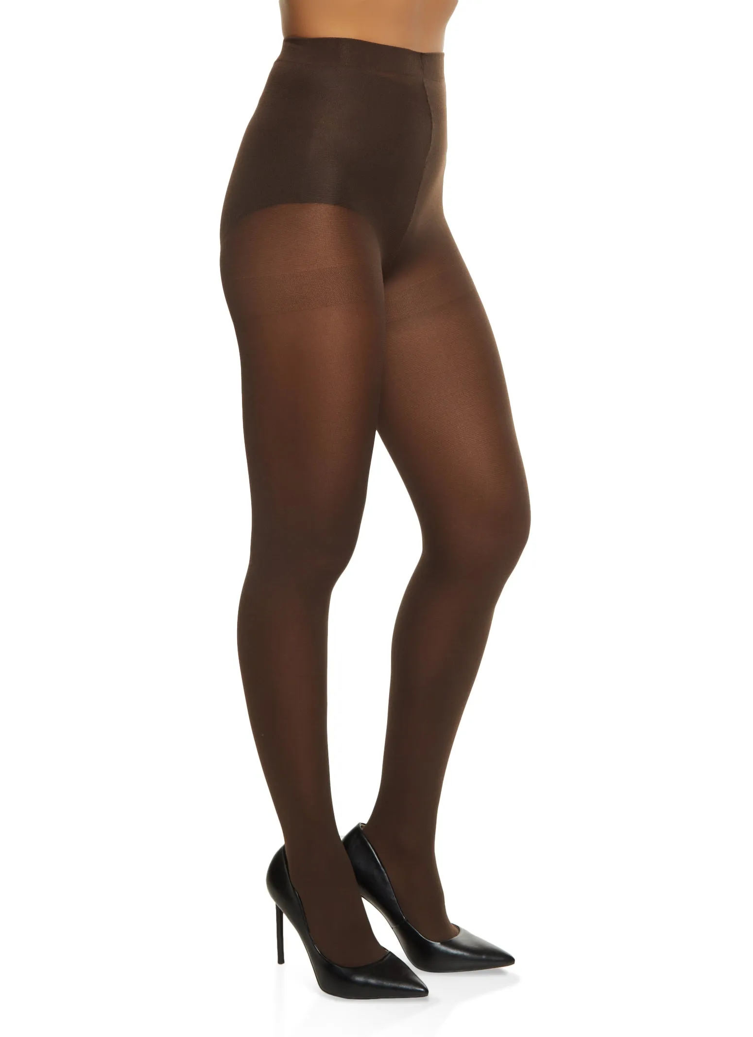 Opaque High Waisted Tights sold by Rainbow