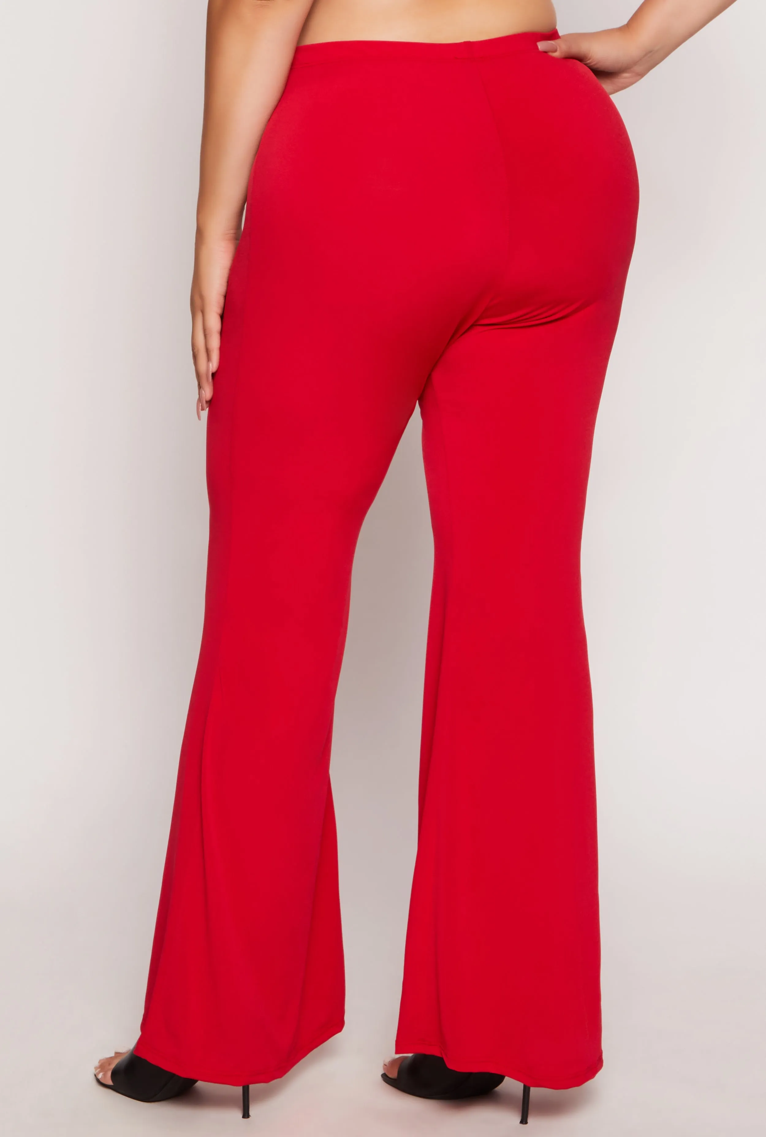 Plus Size High Waist Flare Pants sold by Rainbow product image thumbnail 3