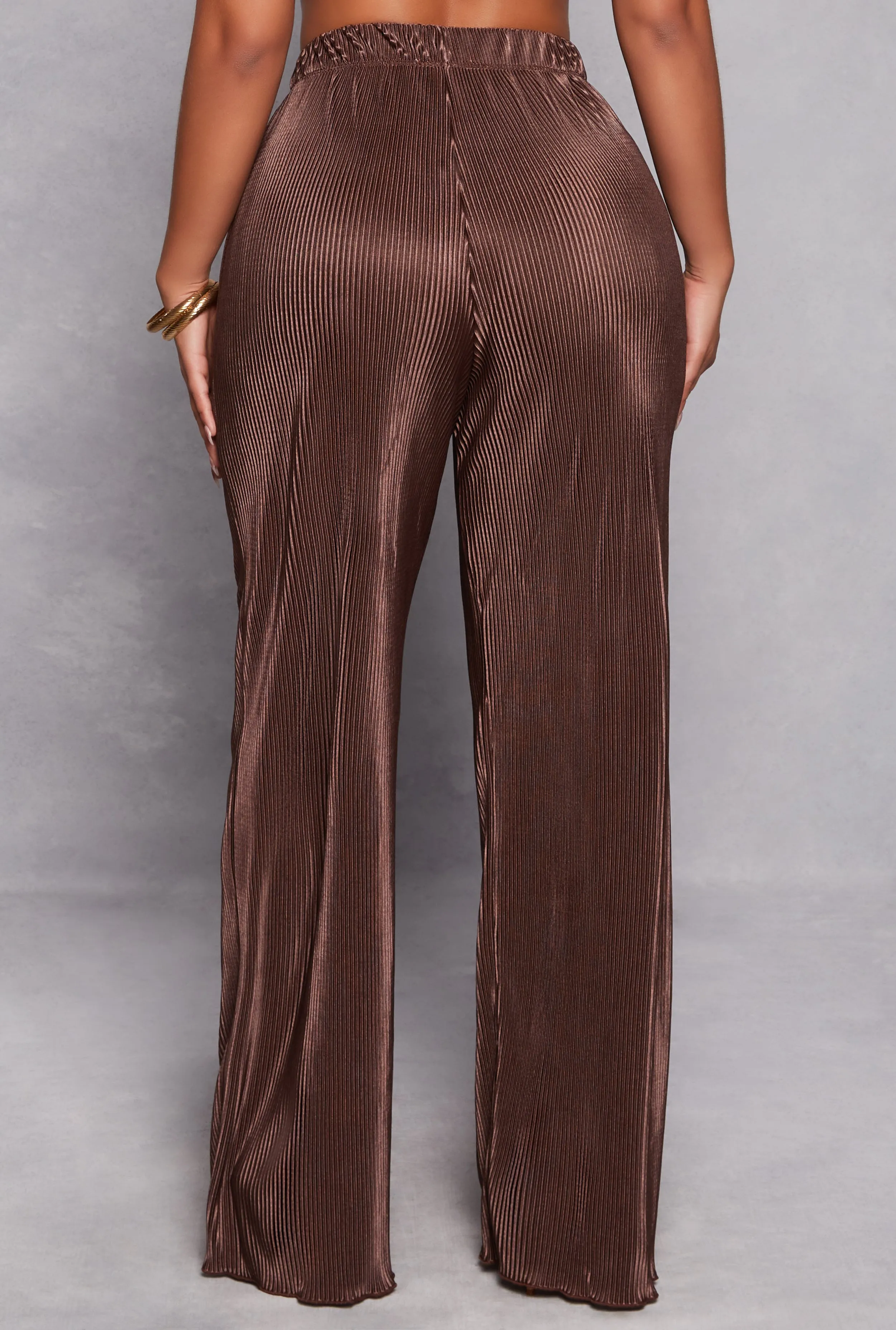 Plisse Wide Leg Pants sold by Rainbow product image thumbnail 3