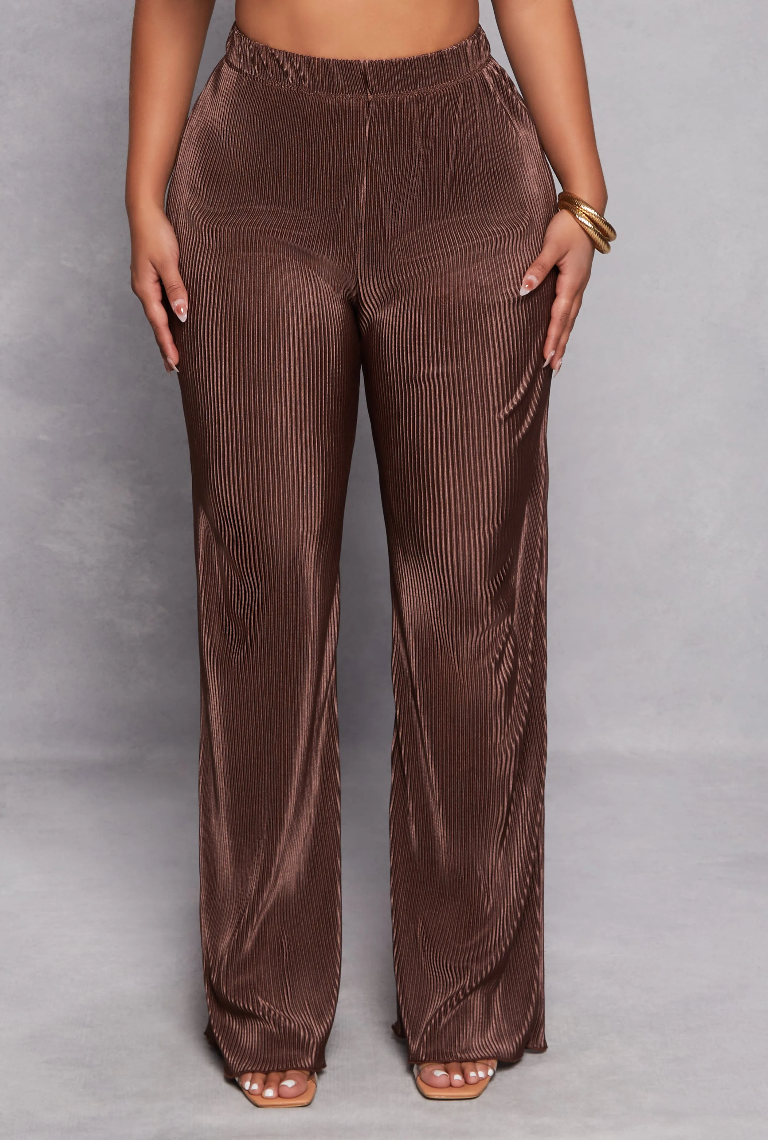 Plisse Wide Leg Pants sold by Rainbow product image thumbnail 2