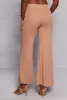 Ribbed Knit High Waist Wide Leg Pants sold by Rainbow