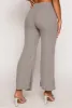 Ribbed Knit High Waist Wide Leg Pants sold by Rainbow