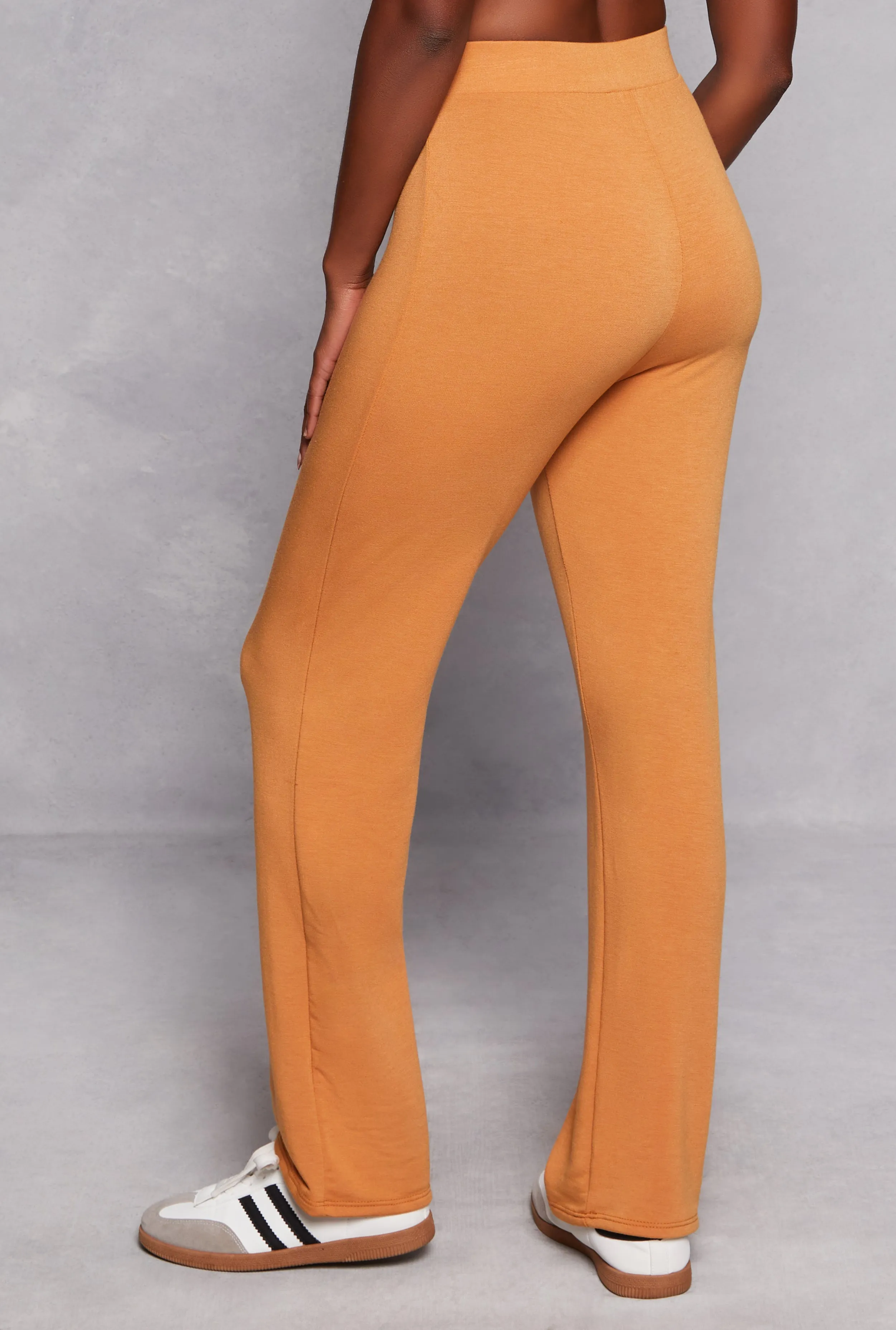 French Terry High Waist Flare Pants sold by Rainbow product image thumbnail 3