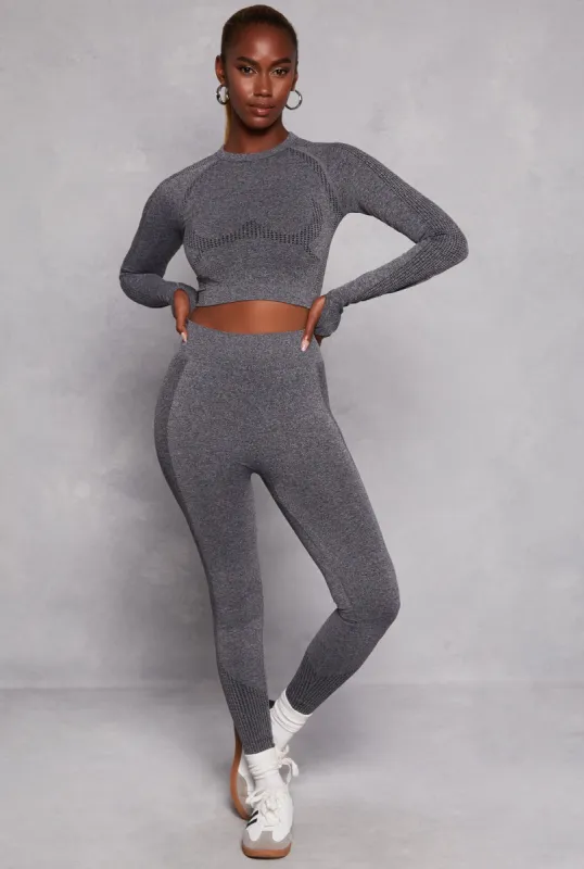 Seamless Active High Waisted Leggings sold by Rainbow