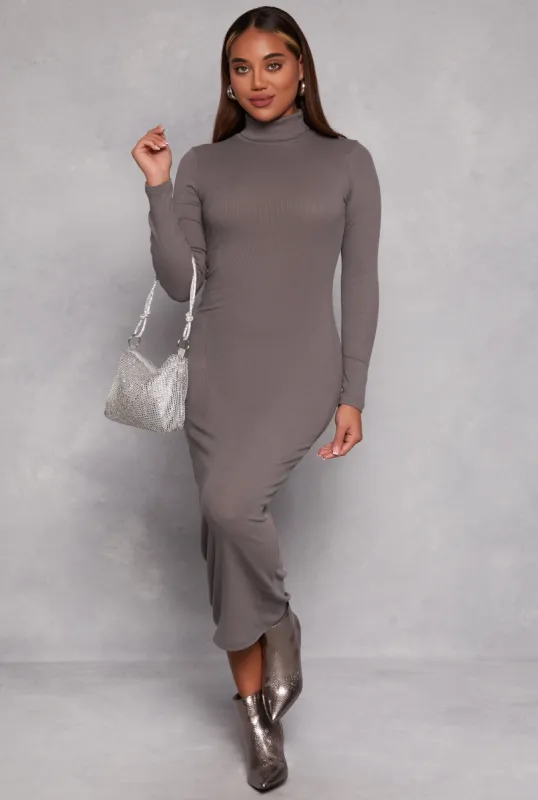 Daisy Turtleneck Midi Dress sold by Rainbow