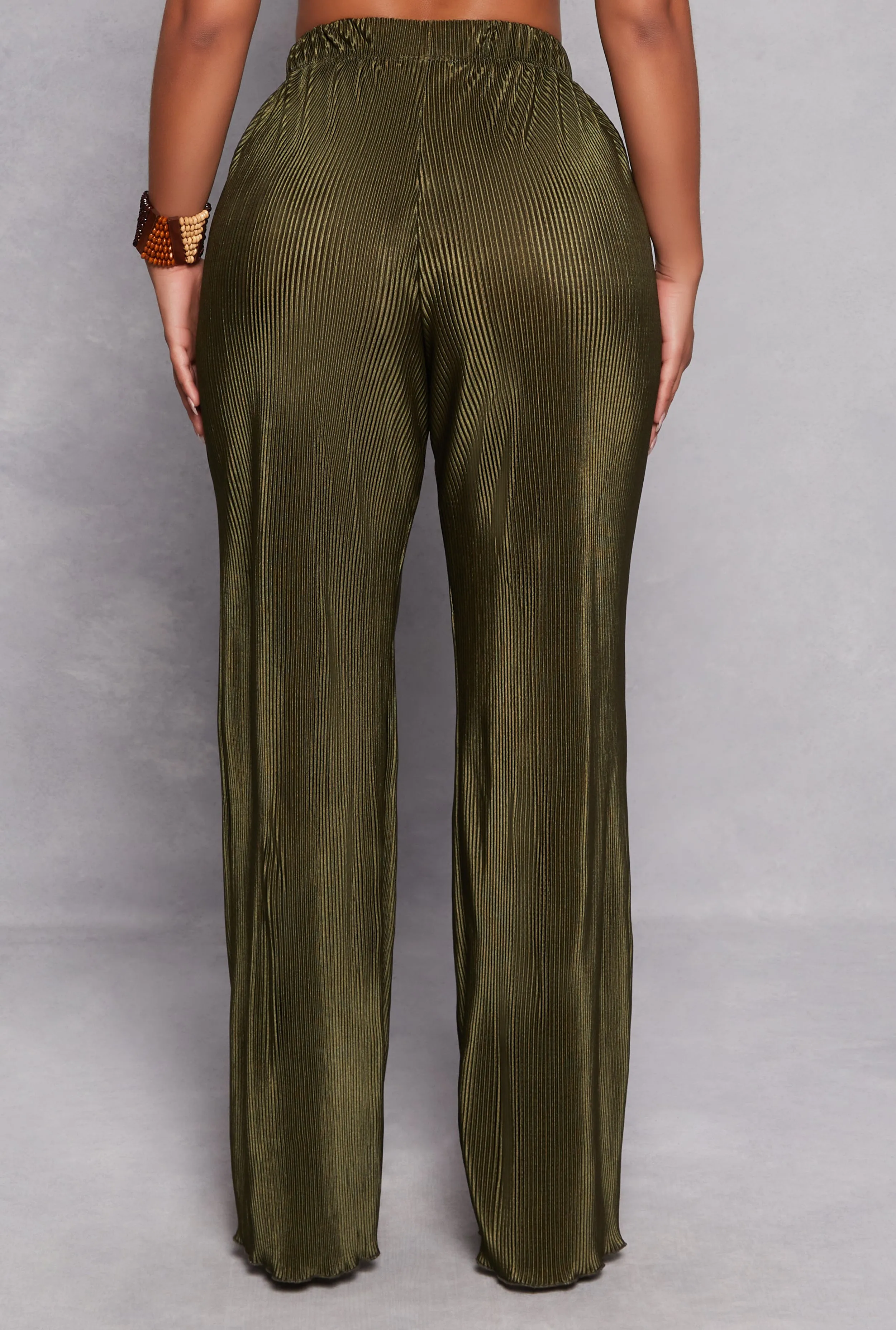 Plisse Wide Leg Pants sold by Rainbow product image thumbnail 3