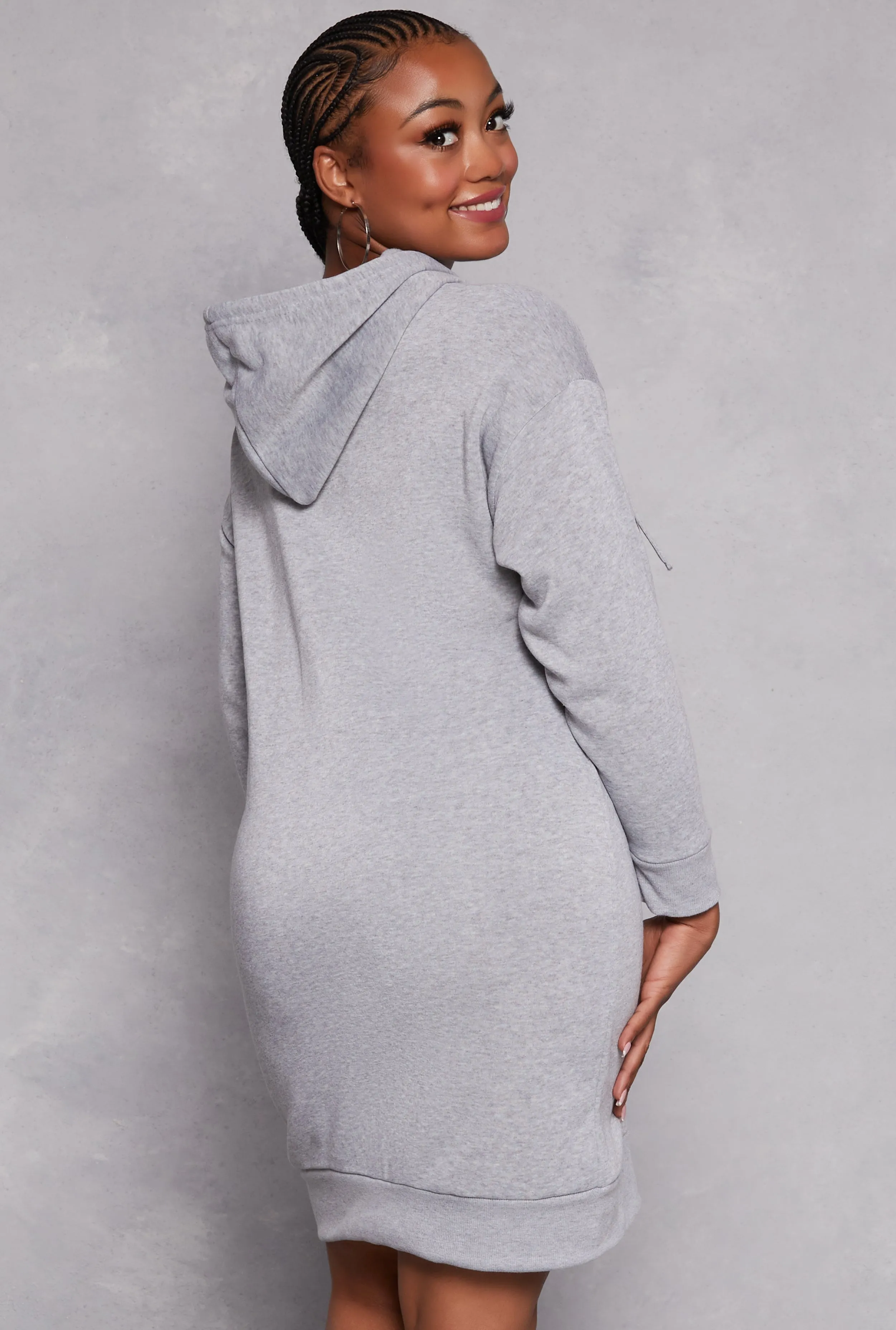 Plus Size City of Angels Hoodie Dress sold by Rainbow product image thumbnail 3