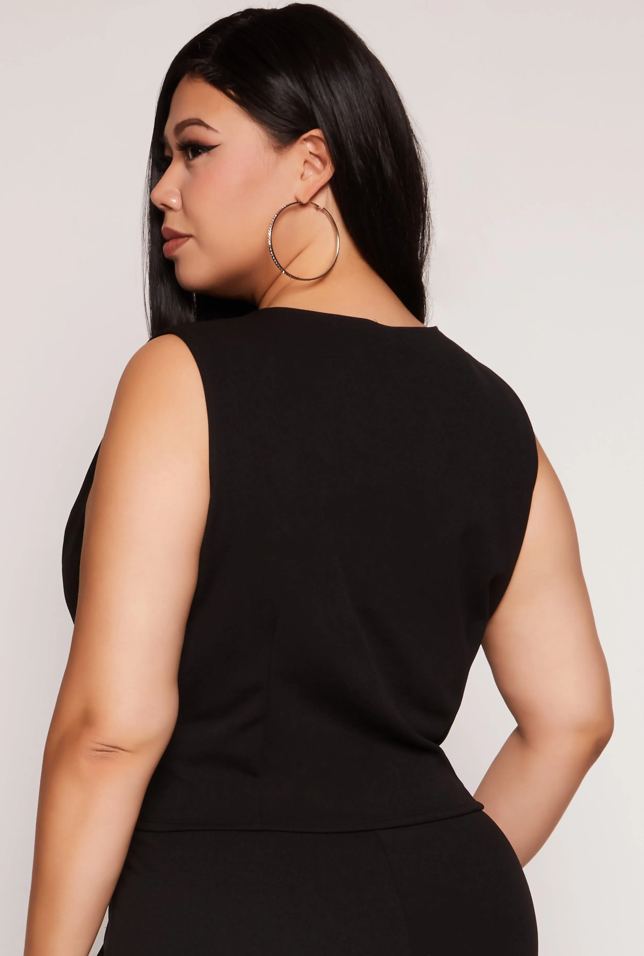 Plus Size Three Button Vest sold by Rainbow product image thumbnail 3