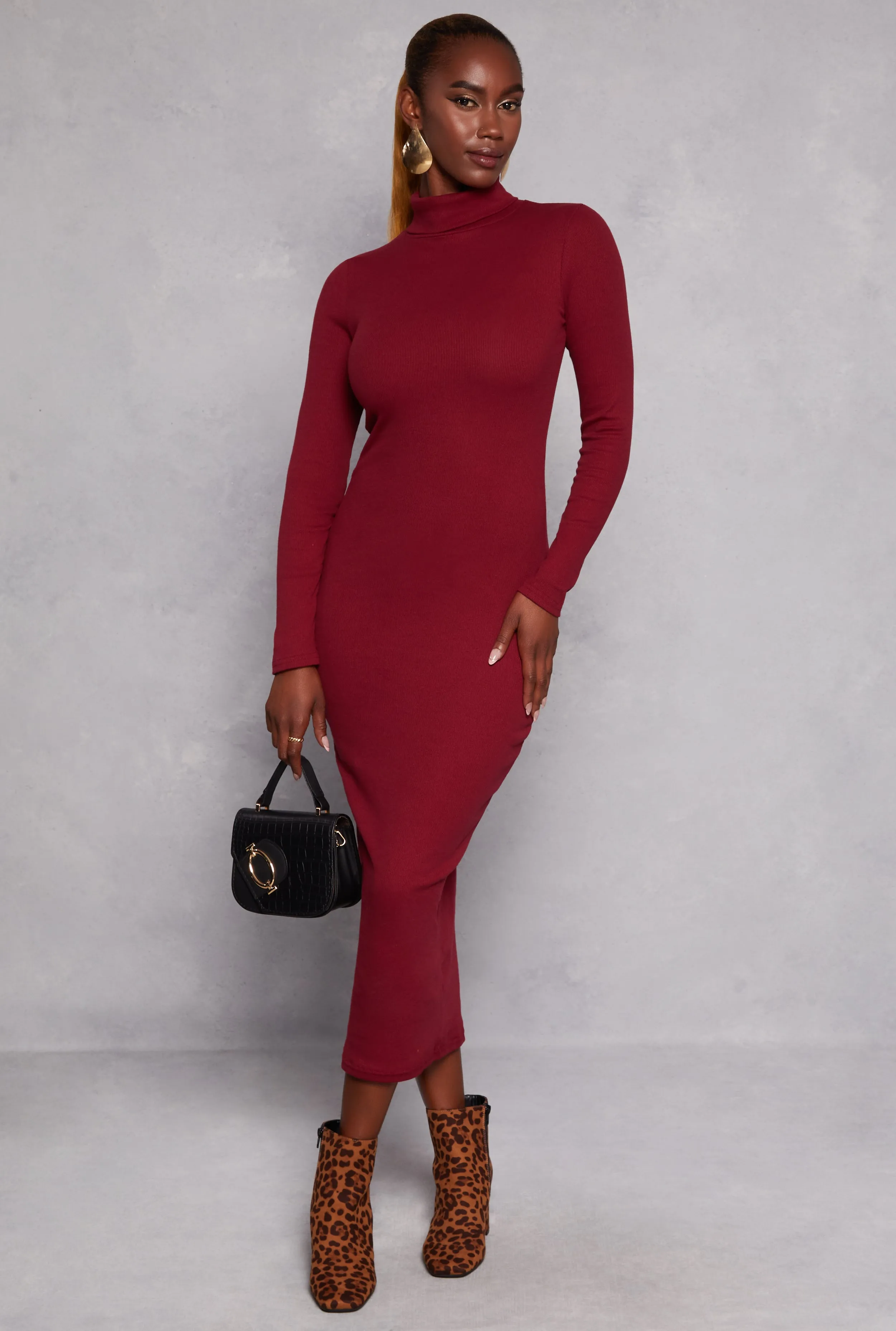 Daisy Turtleneck Midi Dress sold by Rainbow product image thumbnail 2