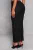 Almost Famous Textured Knit Maxi Pencil Skirt sold by Rainbow