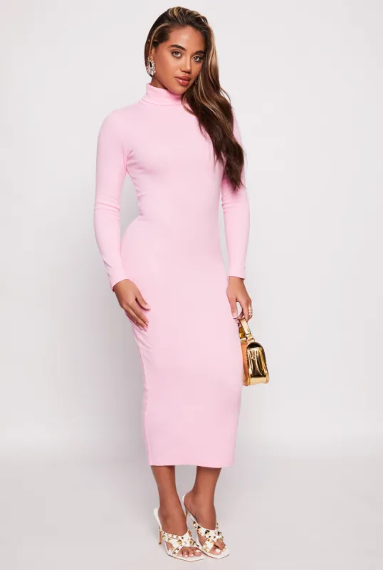 Daisy Turtleneck Midi Dress sold by Rainbow