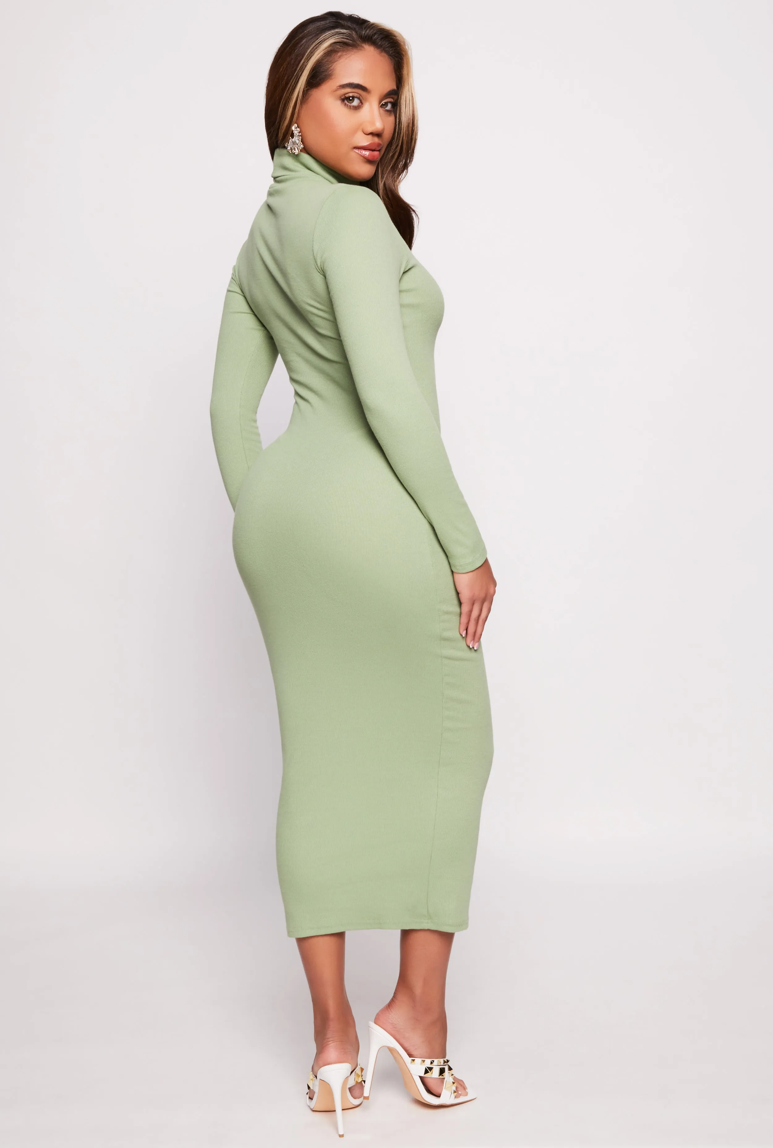 Daisy Turtleneck Midi Dress sold by Rainbow product image thumbnail 3