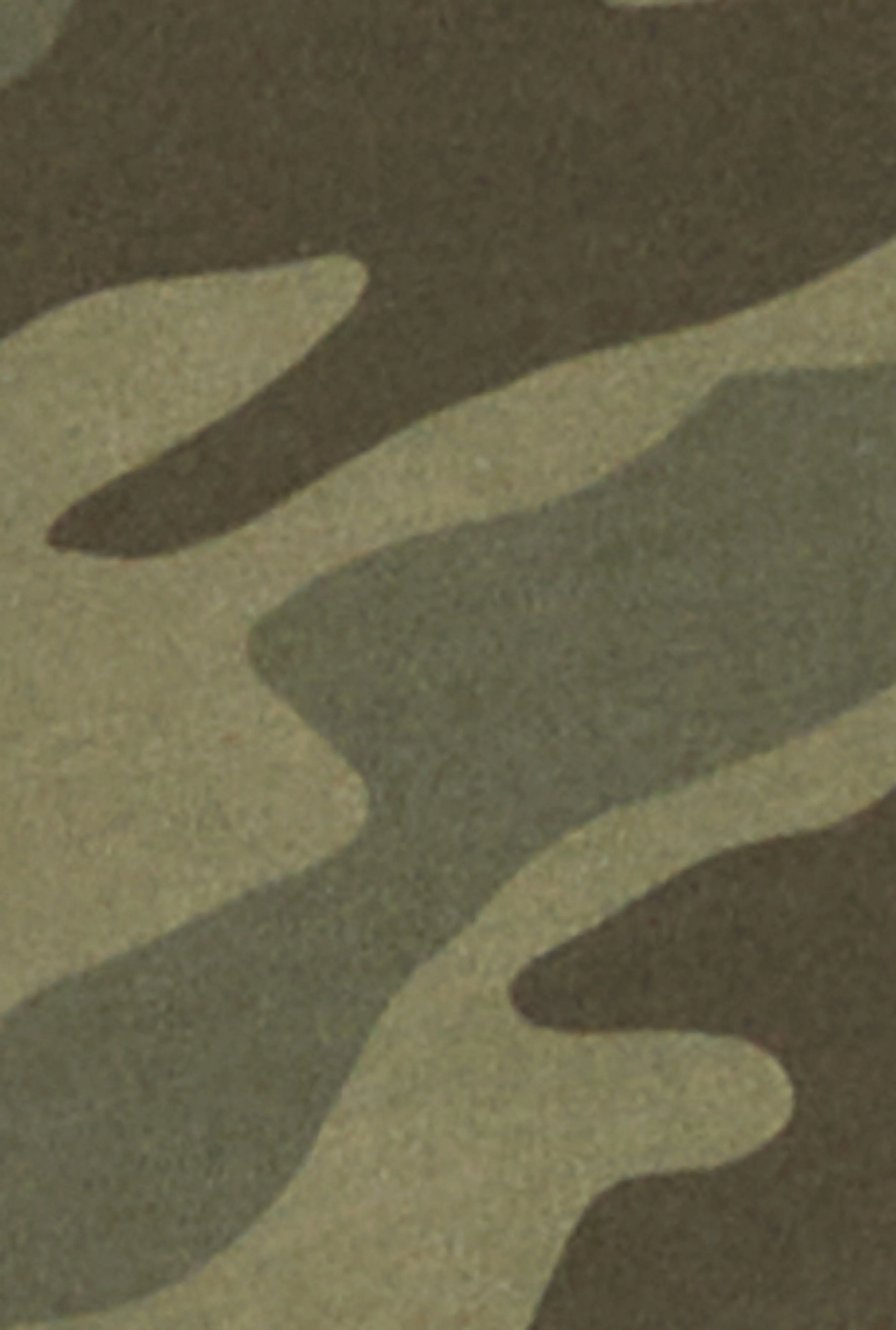 Fleece Camo Cropped Pullover Hoodie sold by Rainbow product image thumbnail 4