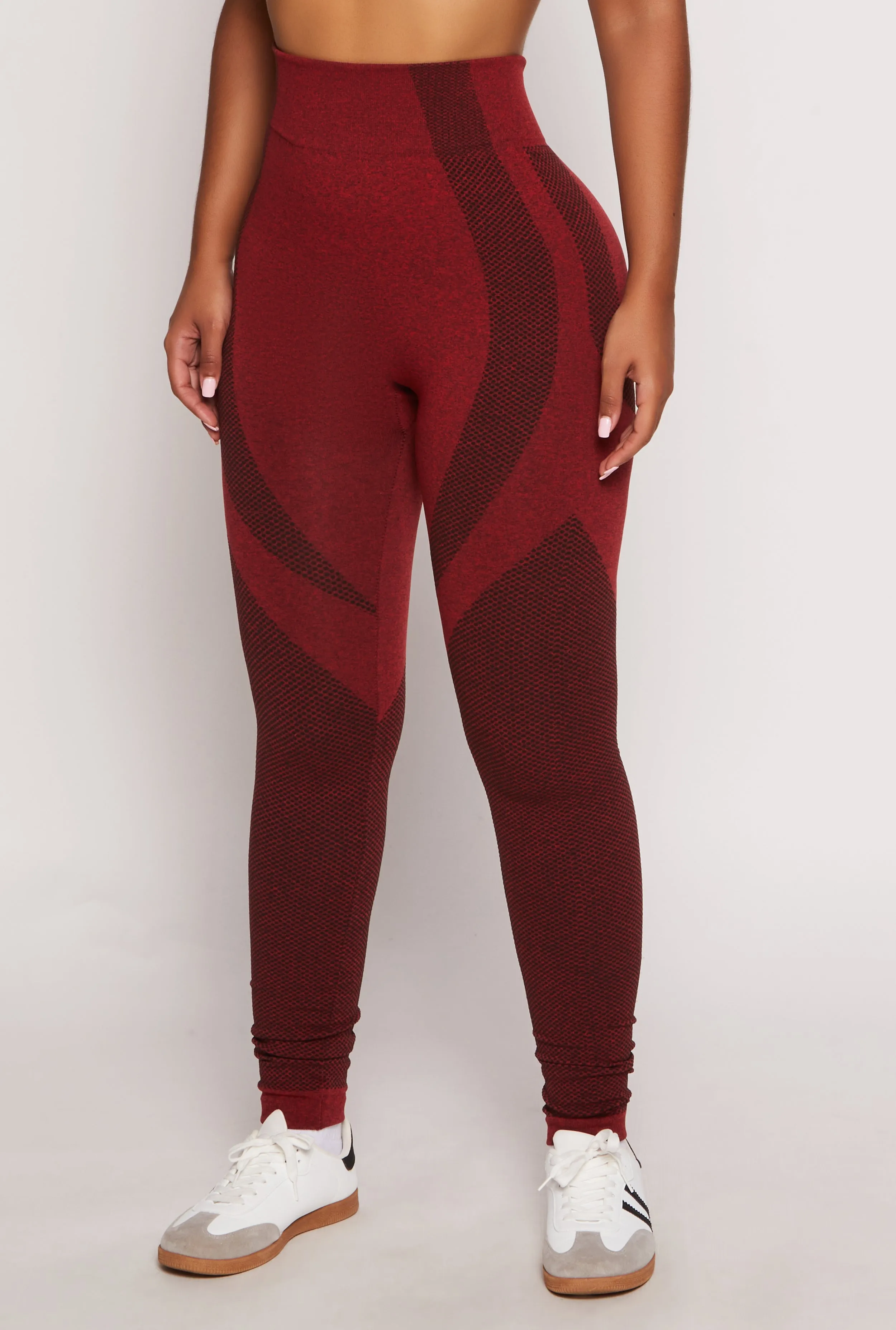 Seamless Color Block Leggings sold by Rainbow product image thumbnail 2