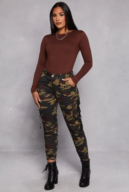 VIP Camo Release Buckle Cargo Pocket Pants sold by Rainbow