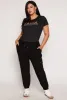 Plus Size Twill Cargo Joggers sold by Rainbow