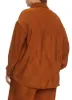 Plus Size Plisse Solid Button Front Shirt sold by Rainbow