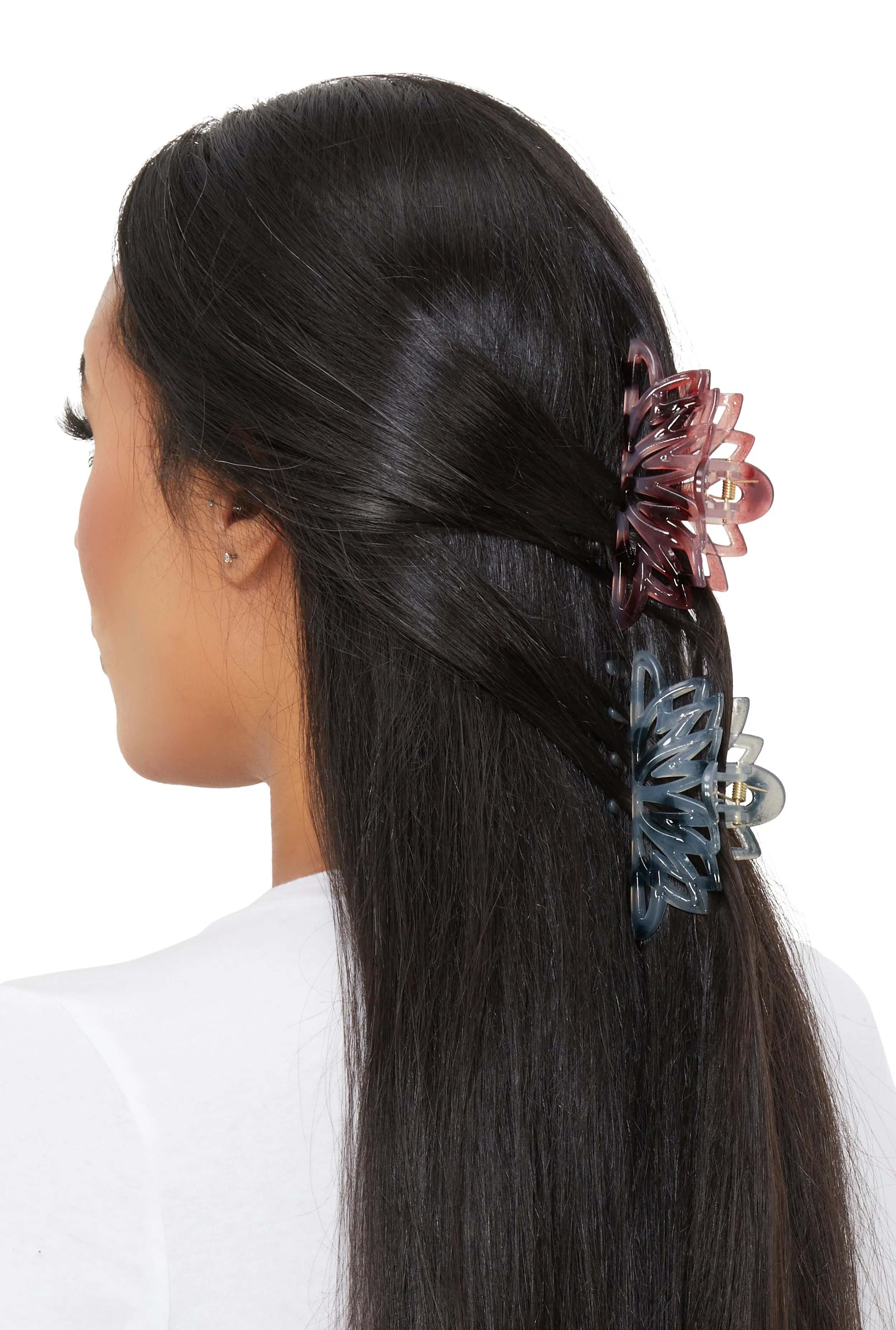 Hair Claw Clips 2 Pack sold by Rainbow