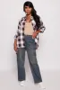 Buffalo Plaid Tunic Shirt sold by Rainbow