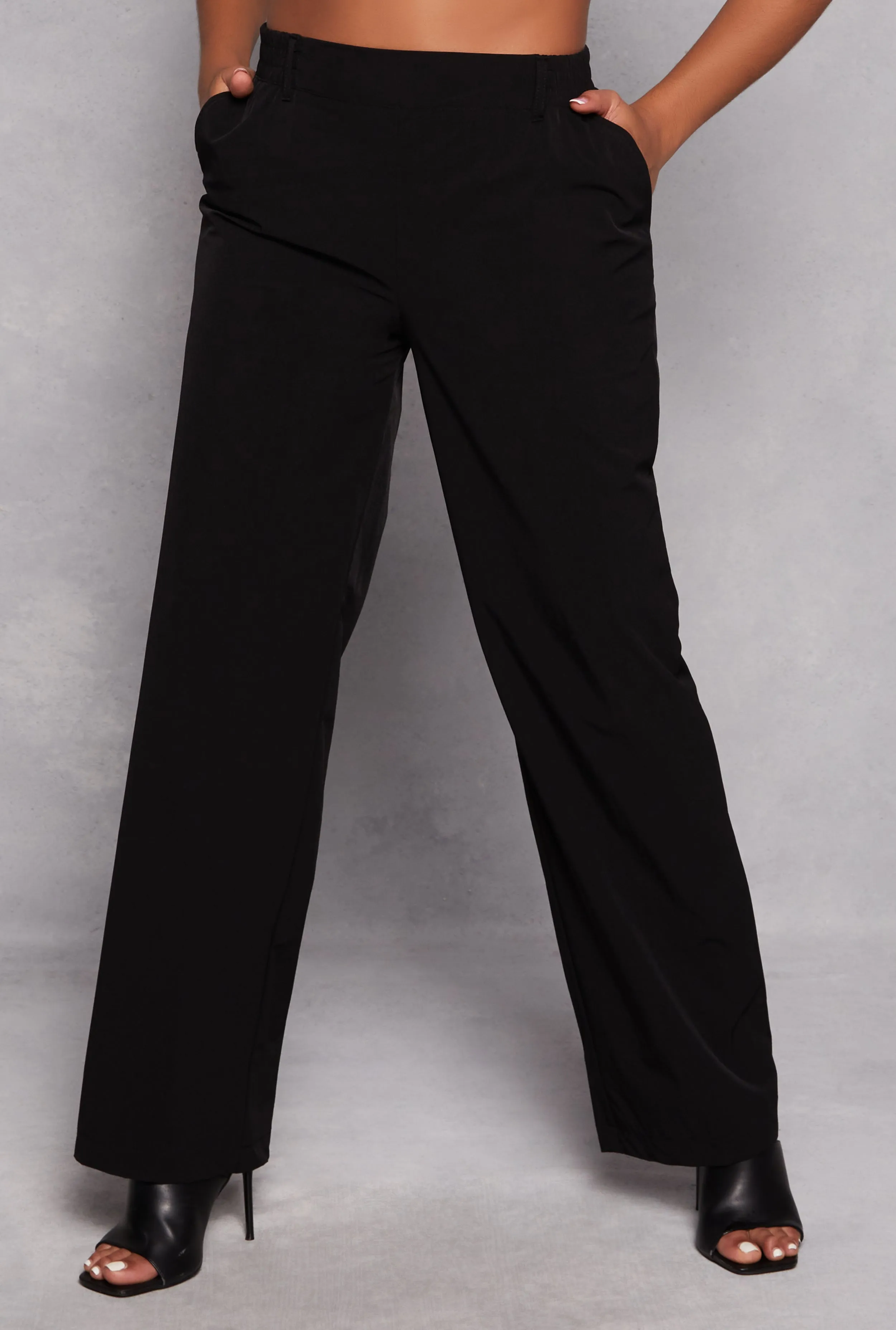 Pull On High Waist Dress Pants sold by Rainbow product image thumbnail 2